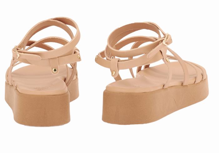 Sandale Plateforme Ancient Greek Sandals Aristea Leather   | NOB-9771292